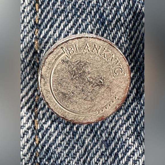 BLANKNYC Jacket Small Raw Hem Cyber-Grunge Neo-Vintage - Picture 5 of 13